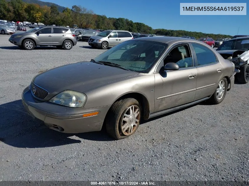 2004 Mercury Sable Ls Premium VIN: 1MEHM55S64A619537 Lot: 40617076