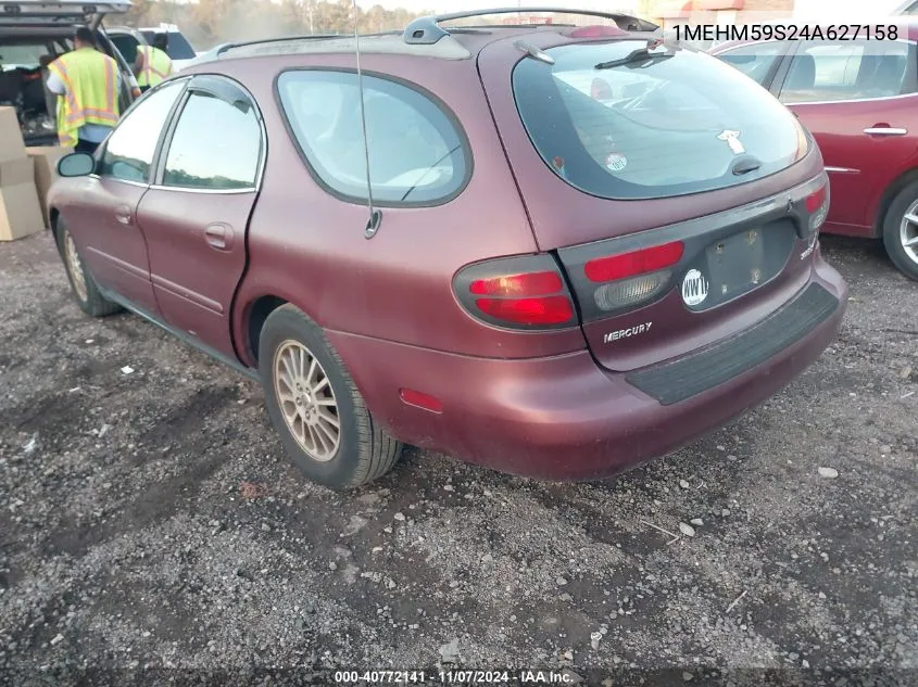 2004 Mercury Sable Ls Premium VIN: 1MEHM59S24A627158 Lot: 40772141