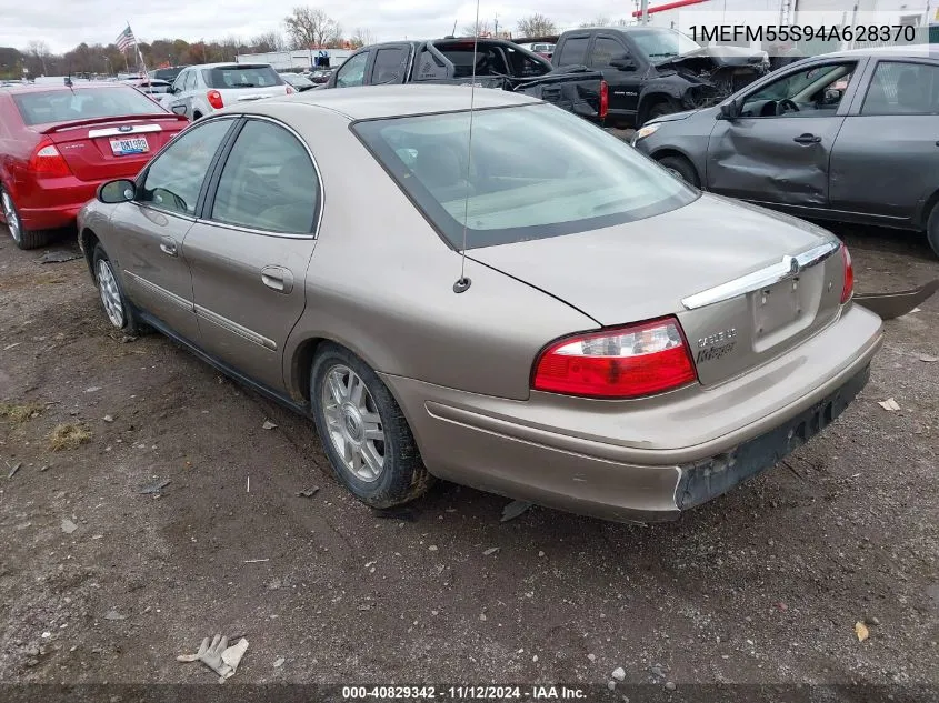 1MEFM55S94A628370 2004 Mercury Sable Ls Premium