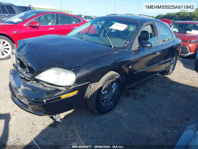 2005 Mercury Sable Ls Premium VIN: 1MEHM55S25A611842 Lot: 40254077