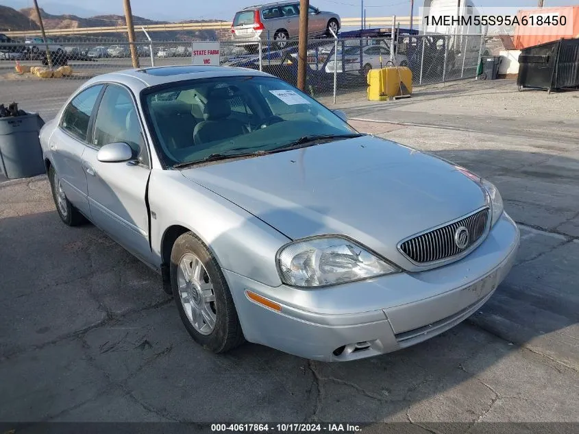 2005 Mercury Sable Ls VIN: 1MEHM55S95A618450 Lot: 40617864