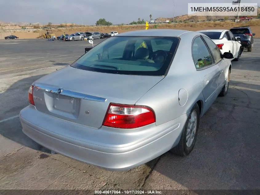 2005 Mercury Sable Ls VIN: 1MEHM55S95A618450 Lot: 40617864