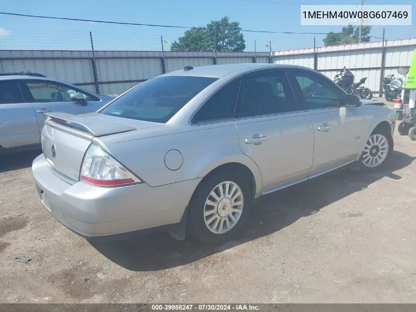 1MEHM40W08G607469 2008 Mercury Sable