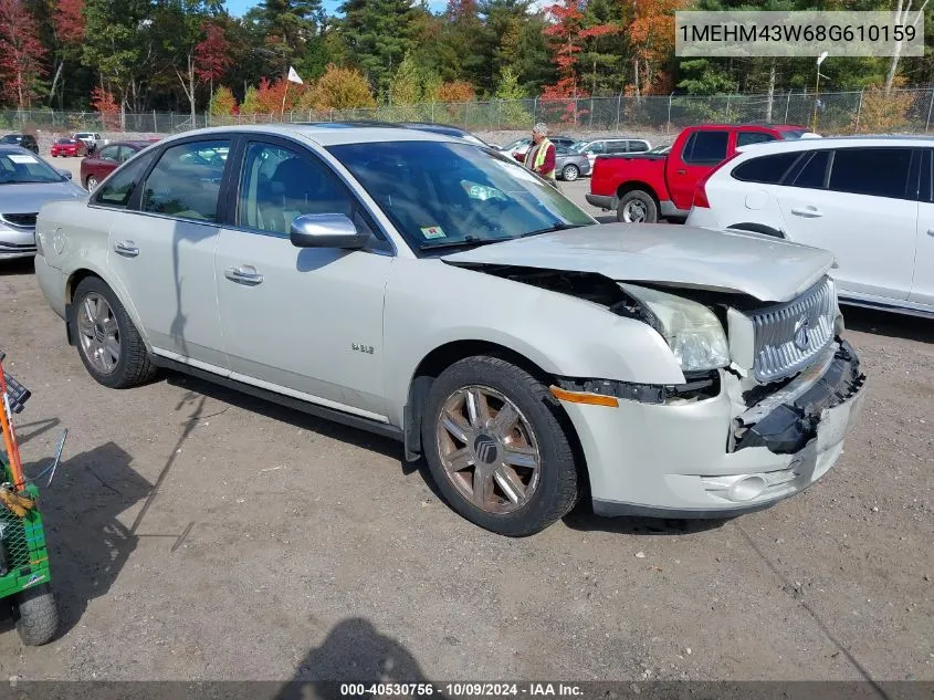 2008 Mercury Sable Premier VIN: 1MEHM43W68G610159 Lot: 40530756