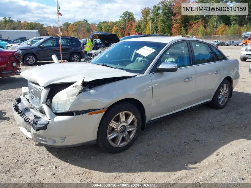 2008 Mercury Sable Premier VIN: 1MEHM43W68G610159 Lot: 40530756