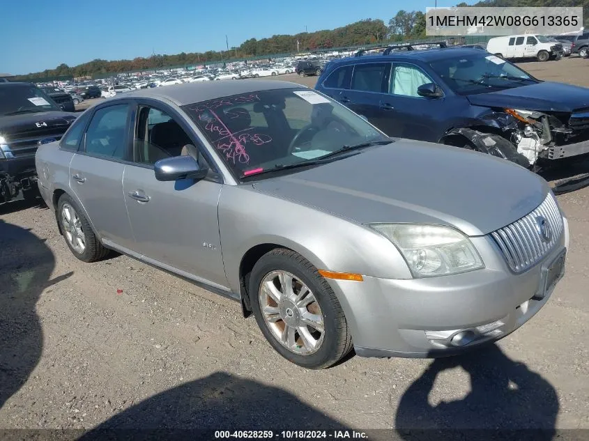 2008 Mercury Sable Premier VIN: 1MEHM42W08G613365 Lot: 40628259