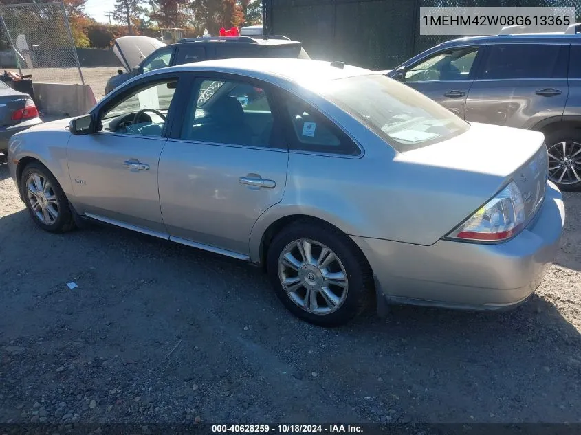 2008 Mercury Sable Premier VIN: 1MEHM42W08G613365 Lot: 40628259