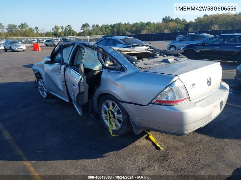 2008 Mercury Sable Premier VIN: 1MEHM42W58G606556 Lot: 40649868