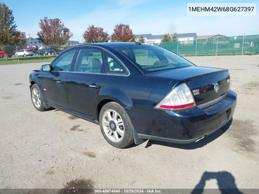 2008 Mercury Sable Premier VIN: 1MEHM42W68G627397 Lot: 40674840