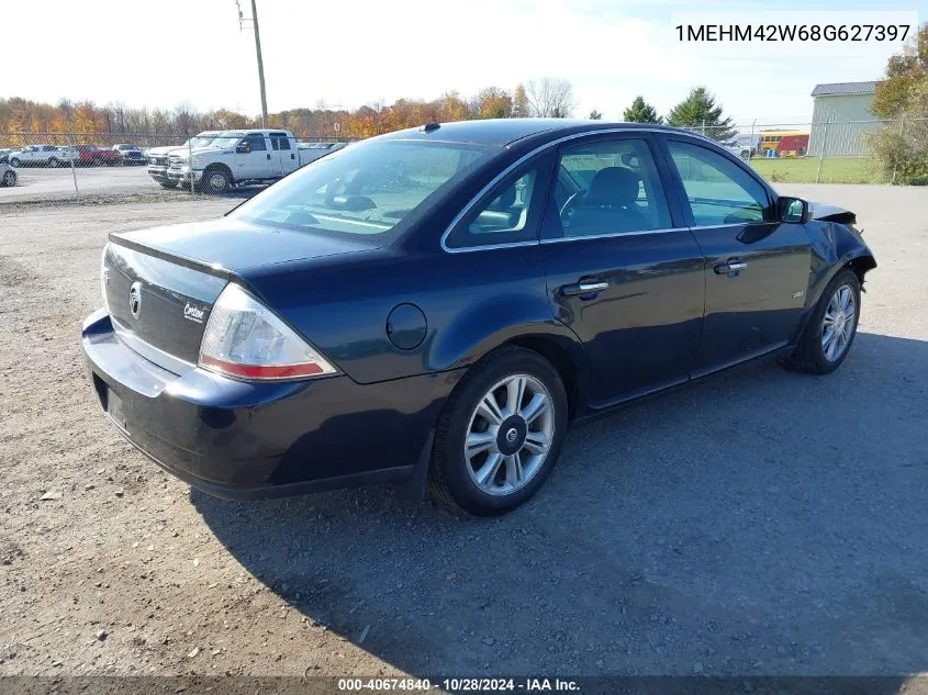 2008 Mercury Sable Premier VIN: 1MEHM42W68G627397 Lot: 40674840