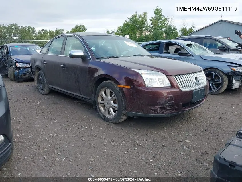 1MEHM42W69G611119 2009 Mercury Sable Premier