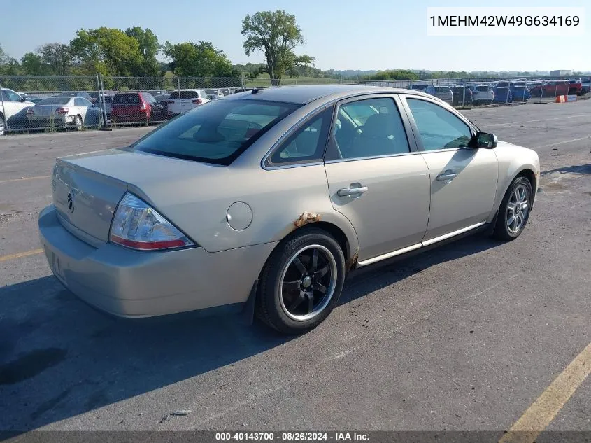 1MEHM42W49G634169 2009 Mercury Sable Premier