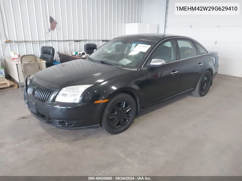 2009 Mercury Sable Premier VIN: 1MEHM42W29G629410 Lot: 40430860