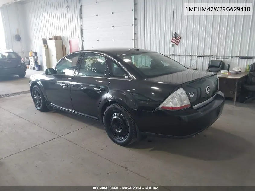 2009 Mercury Sable Premier VIN: 1MEHM42W29G629410 Lot: 40430860