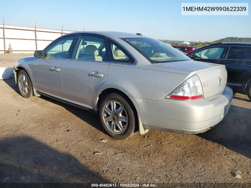 2009 Mercury Sable Premier VIN: 1MEHM42W99G622339 Lot: 40482613