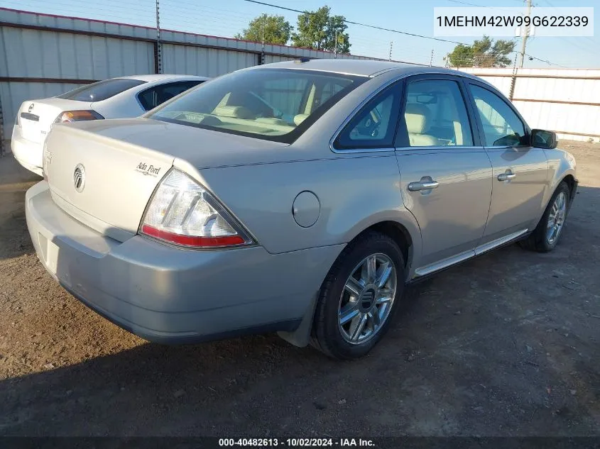 2009 Mercury Sable Premier VIN: 1MEHM42W99G622339 Lot: 40482613