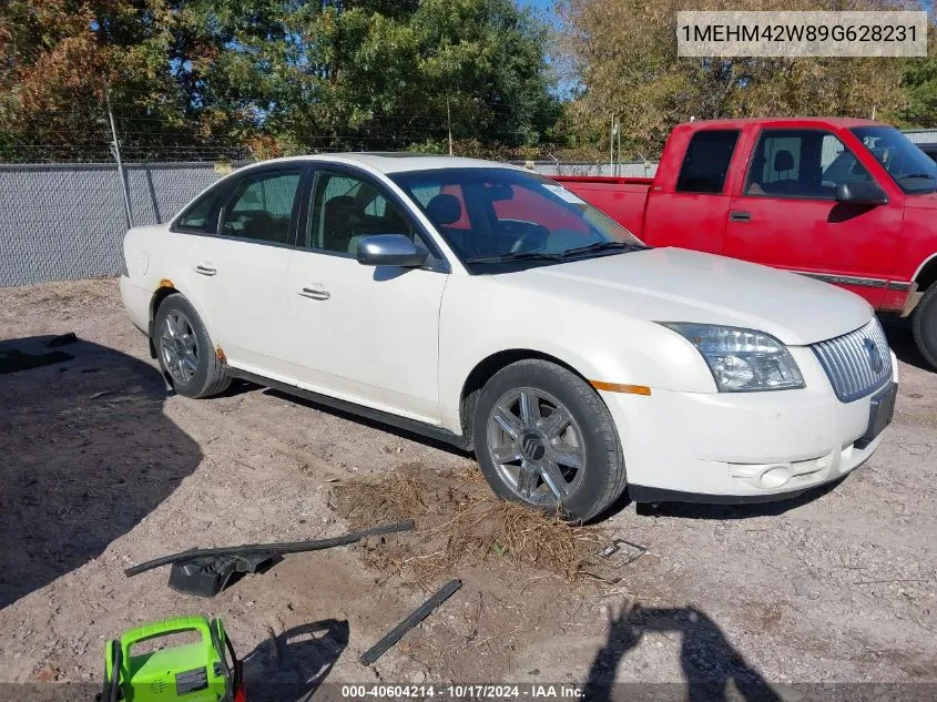 2009 Mercury Sable Premier VIN: 1MEHM42W89G628231 Lot: 40604214