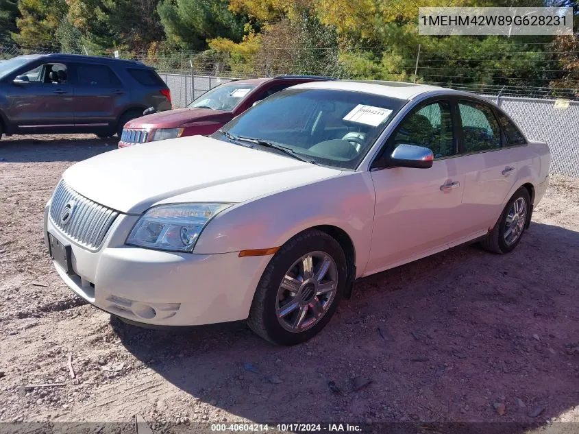 2009 Mercury Sable Premier VIN: 1MEHM42W89G628231 Lot: 40604214