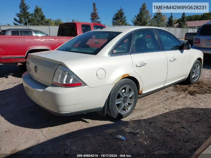 2009 Mercury Sable Premier VIN: 1MEHM42W89G628231 Lot: 40604214