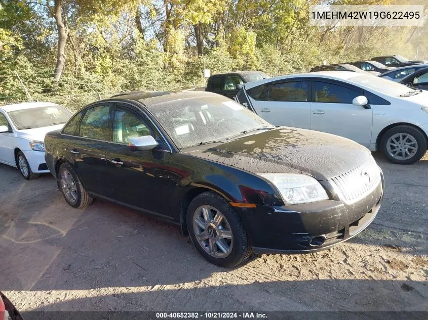 2009 Mercury Sable Premier VIN: 1MEHM42W19G622495 Lot: 40652382