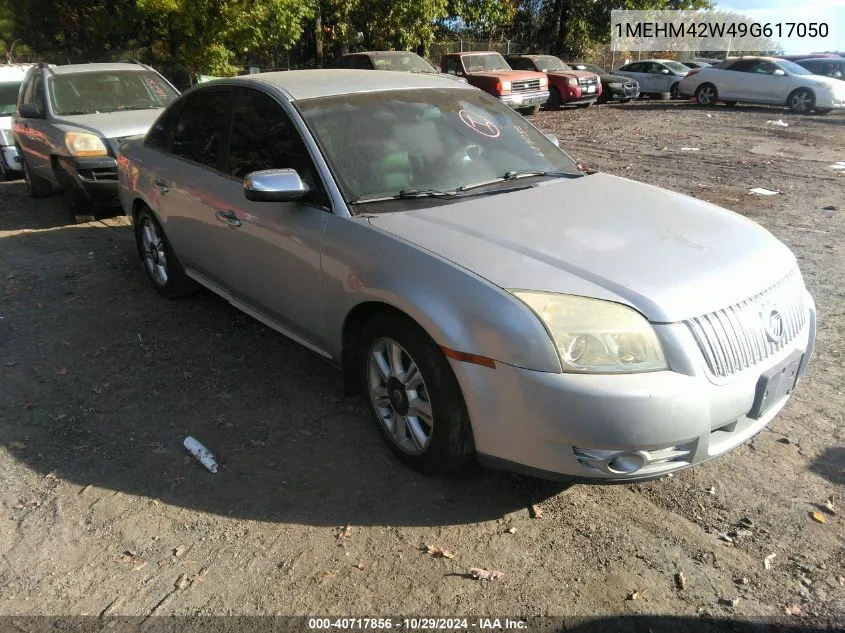 2009 Mercury Sable Premier VIN: 1MEHM42W49G617050 Lot: 40717856