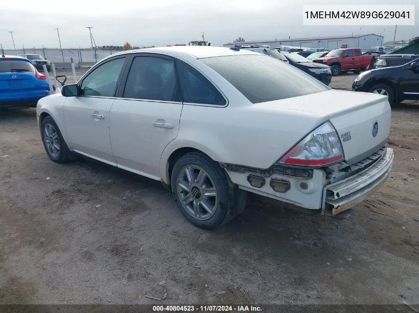 2009 Mercury Sable Premier VIN: 1MEHM42W89G629041 Lot: 40804523