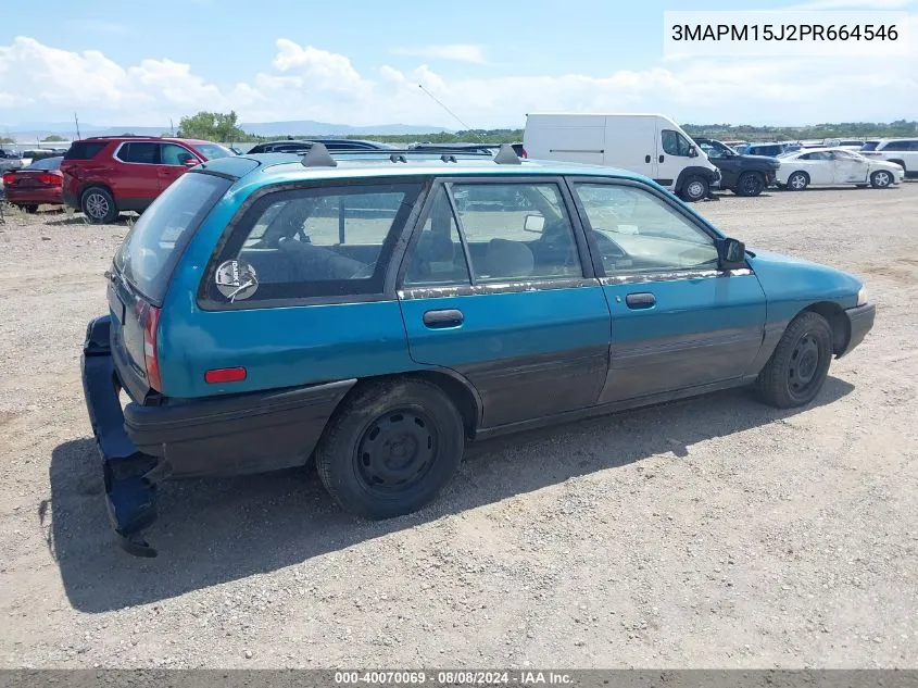 3MAPM15J2PR664546 1993 Mercury Tracer