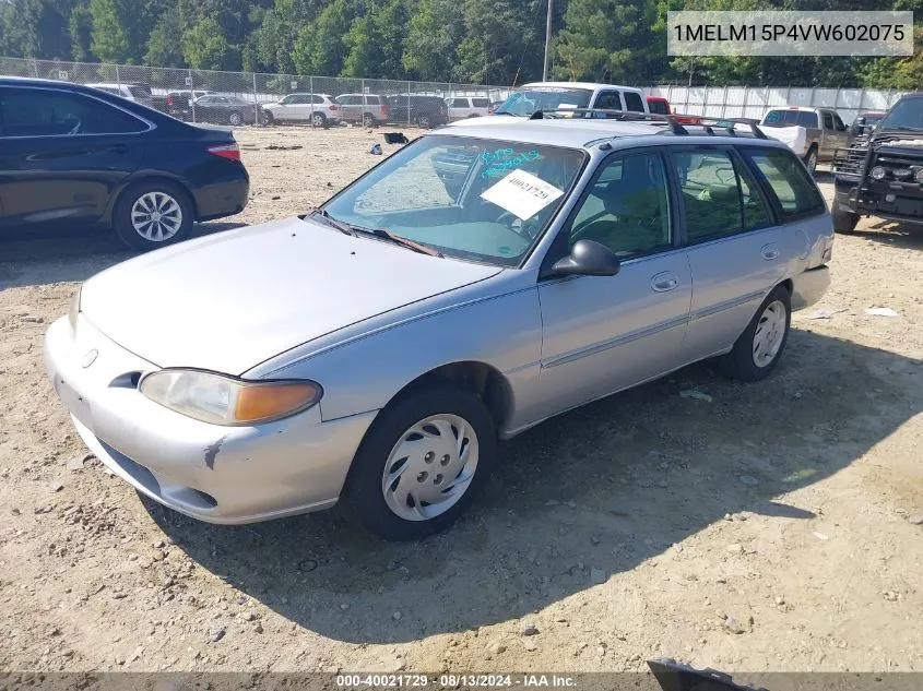 1997 Mercury Tracer Ls VIN: 1MELM15P4VW602075 Lot: 40021729