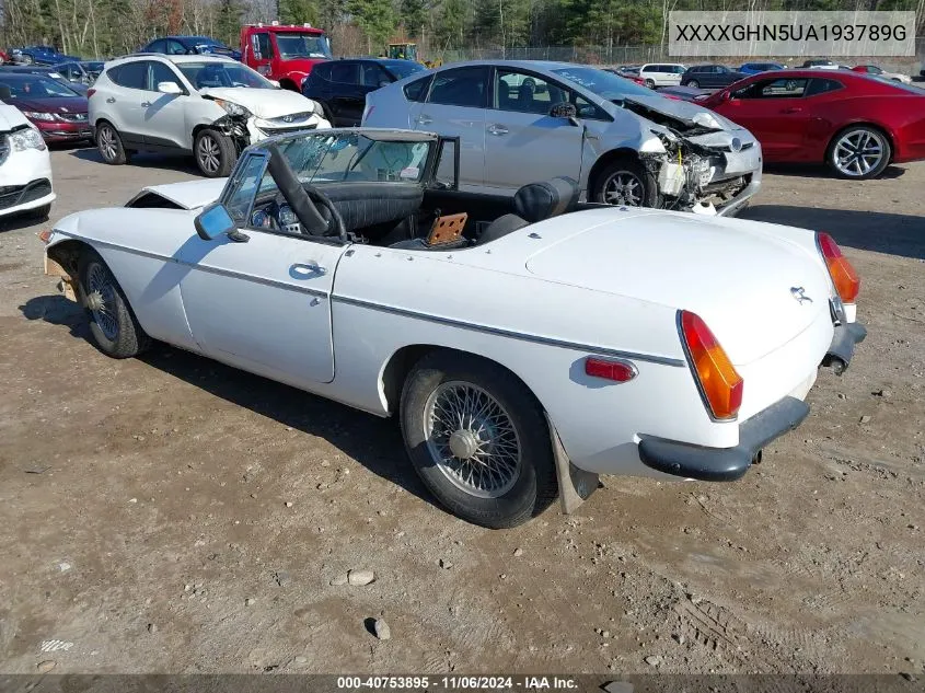 1970 Mg Mgb Mark Ii Roadster VIN: XXXXGHN5UA193789G Lot: 40753895