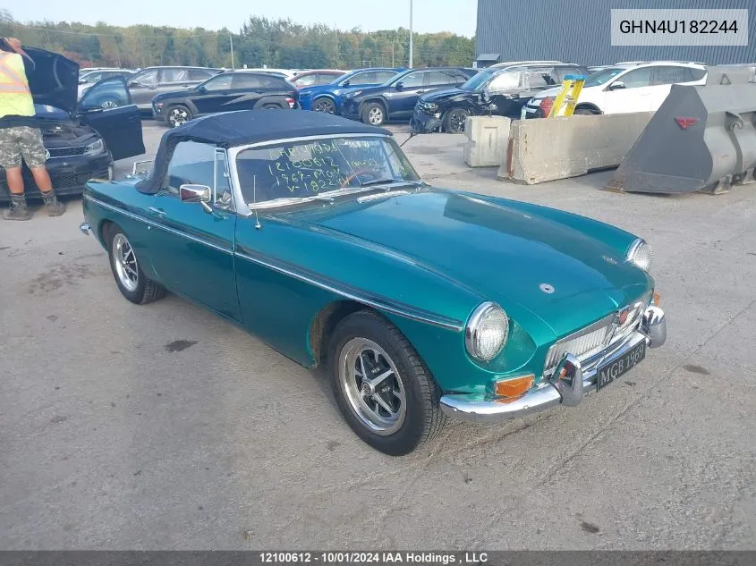 GHN4U182244 1969 Mg Mga