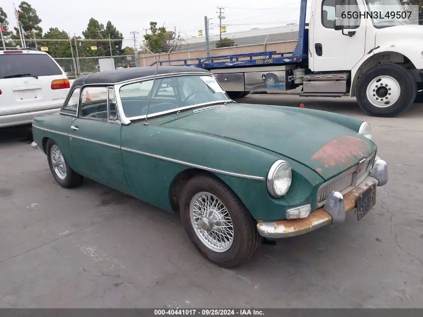 1965 Mg Mgb VIN: 65GHN3L49507 Lot: 40441017