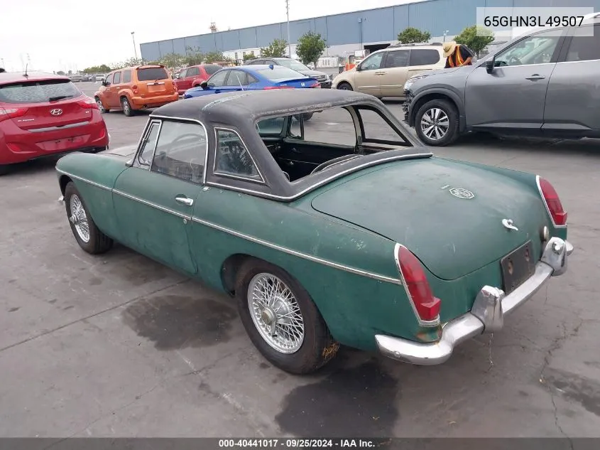 1965 Mg Mgb VIN: 65GHN3L49507 Lot: 40441017