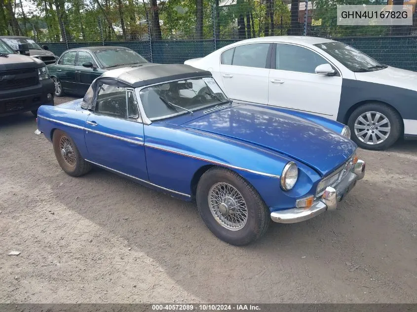 1969 Mg Mgb VIN: GHN4U16782G Lot: 40572089