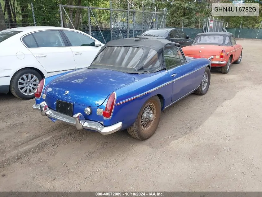 1969 Mg Mgb VIN: GHN4U16782G Lot: 40572089