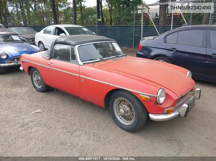 1971 Mg Mgb VIN: GHN5UB234249G Lot: 40571917