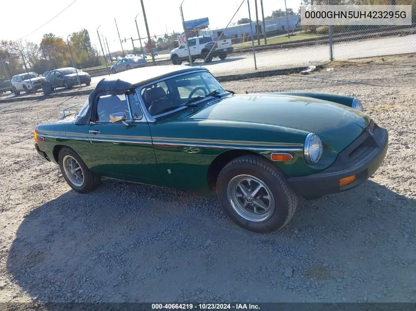 1977 Mg Mgb VIN: 0000GHN5UH423295G Lot: 40664219