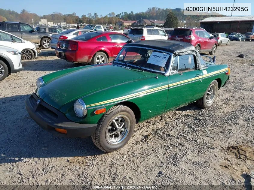 1977 Mg Mgb VIN: 0000GHN5UH423295G Lot: 40664219