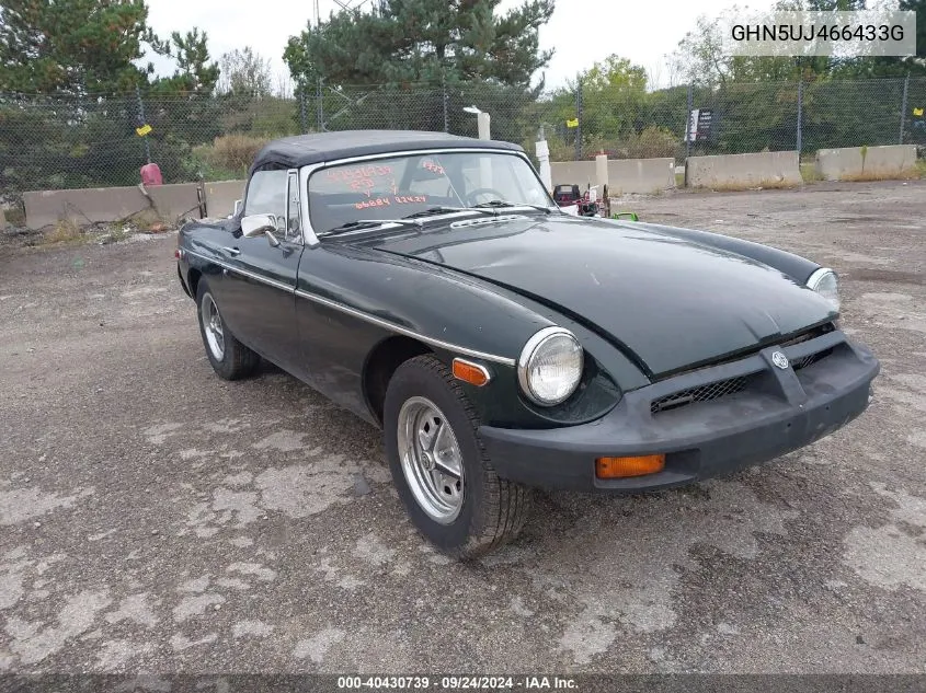 1978 Mg Midget VIN: GHN5UJ466433G Lot: 40430739