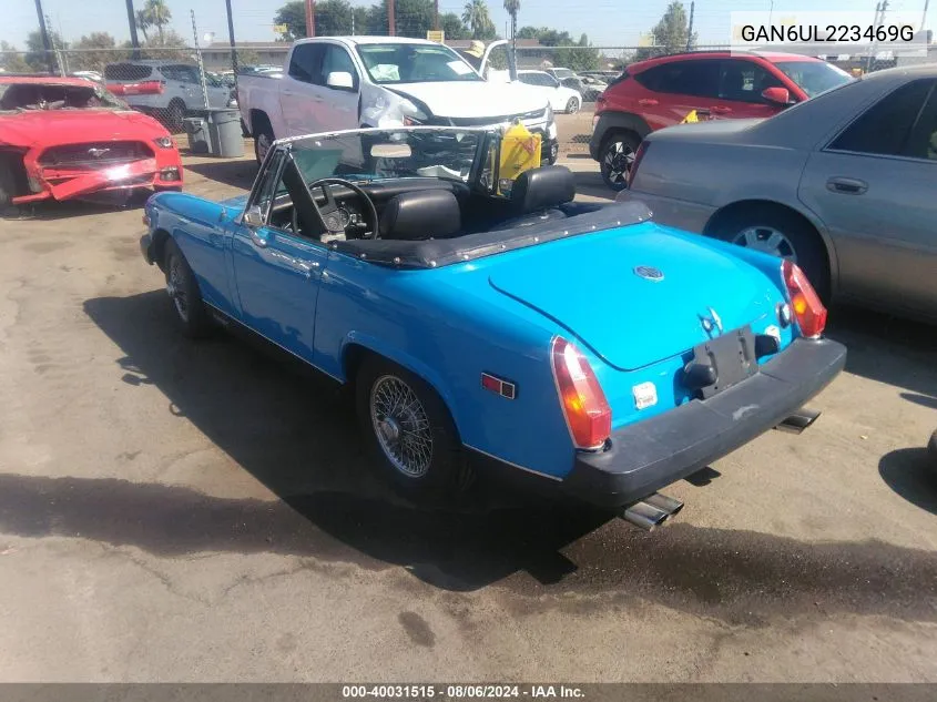 1979 Mg Midget VIN: GAN6UL223469G Lot: 40031515