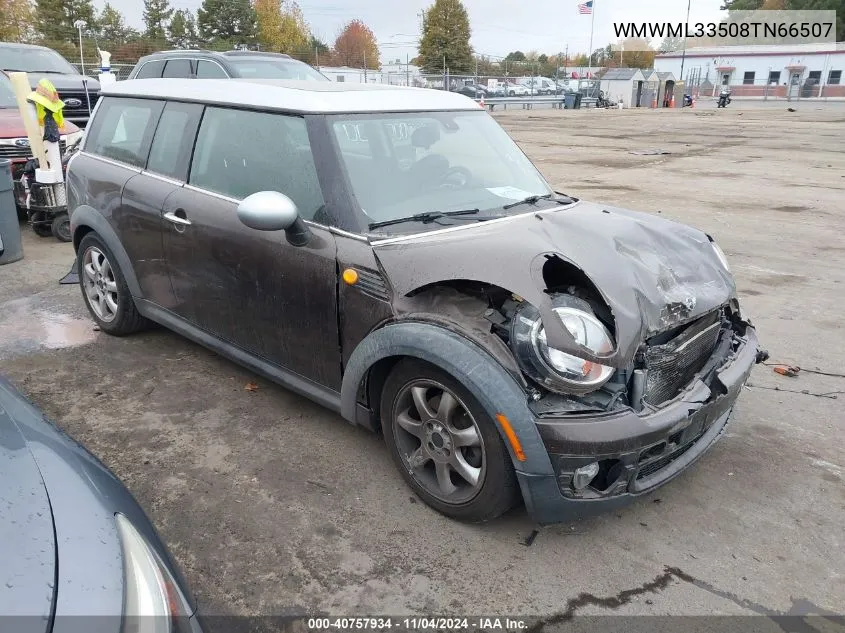 2008 Mini Cooper Clubman VIN: WMWML33508TN66507 Lot: 40757934