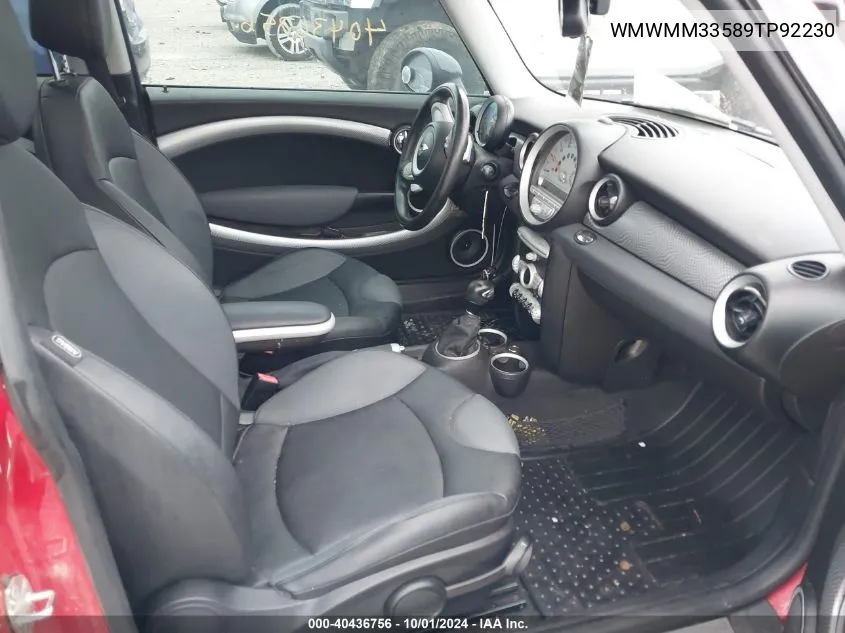 WMWMM33589TP92230 2009 Mini Cooper S Clubman S Clubman