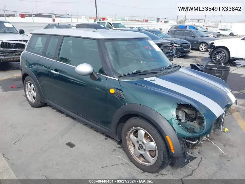 WMWML33549TX33842 2009 Mini Cooper Clubman