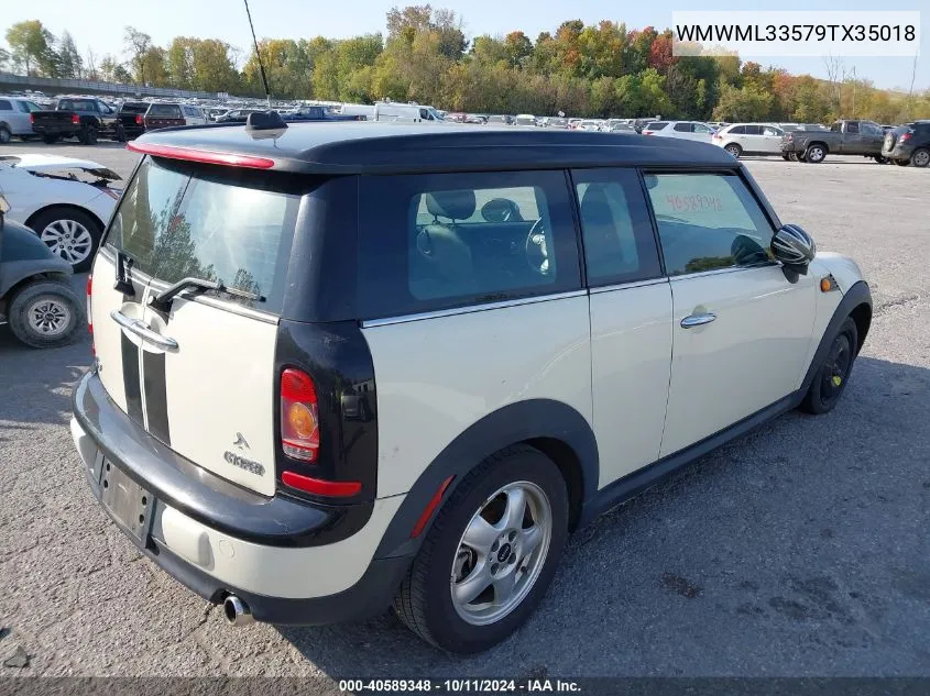 WMWML33579TX35018 2009 Mini Cooper Clubman