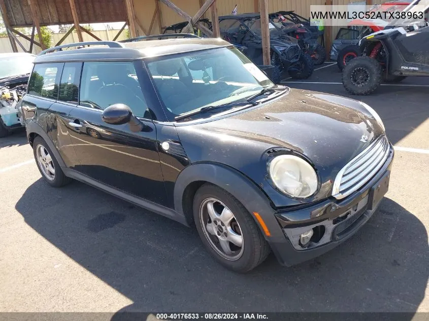 WMWML3C52ATX38963 2010 Mini Cooper Clubman