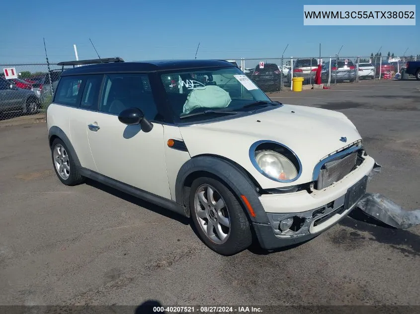 WMWML3C55ATX38052 2010 Mini Cooper Clubman