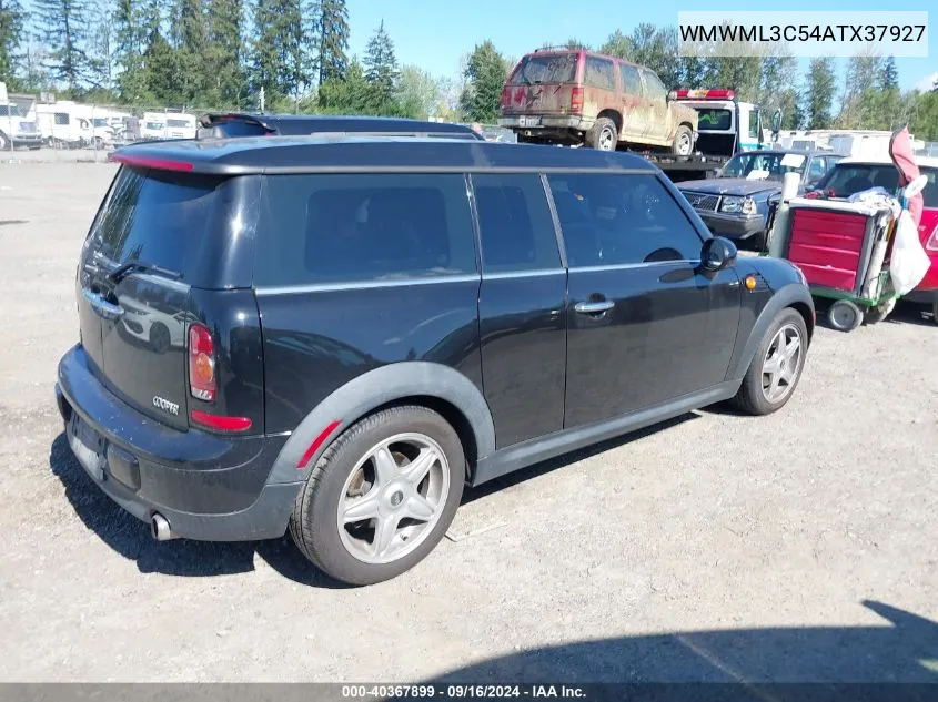 WMWML3C54ATX37927 2010 Mini Cooper Clubman