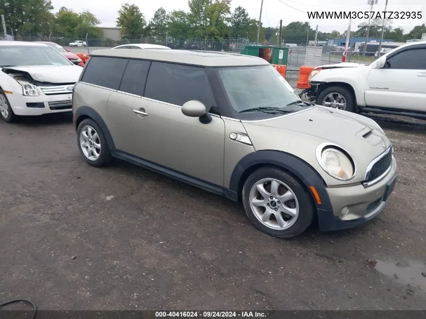 WMWMM3C57ATZ32935 2010 Mini Cooper S Clubman