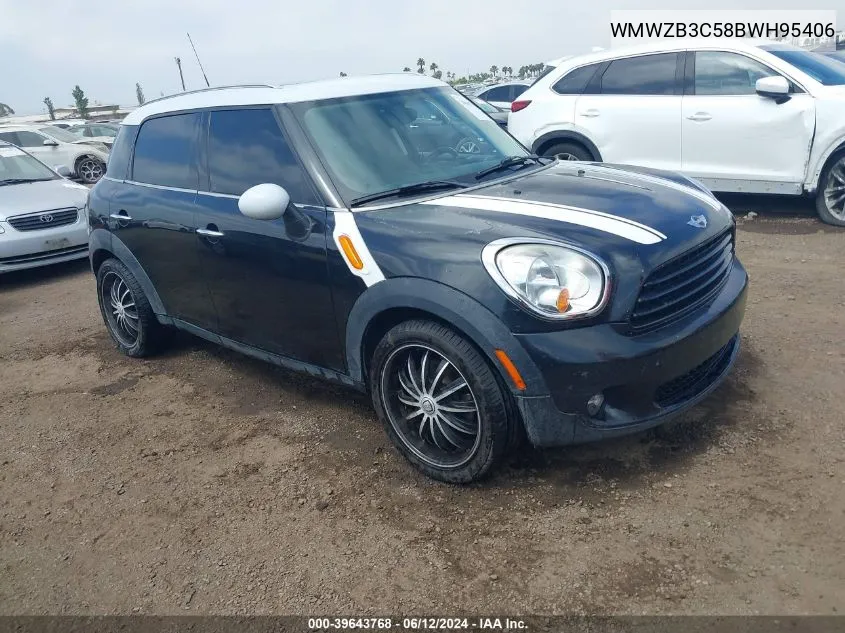 WMWZB3C58BWH95406 2011 Mini Cooper Countryman