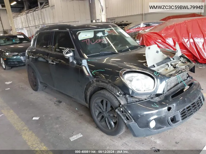 WMWZC3C59BWL79942 2011 Mini Cooper S Countryman