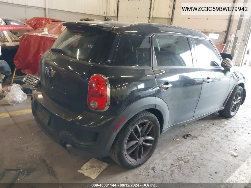 WMWZC3C59BWL79942 2011 Mini Cooper S Countryman